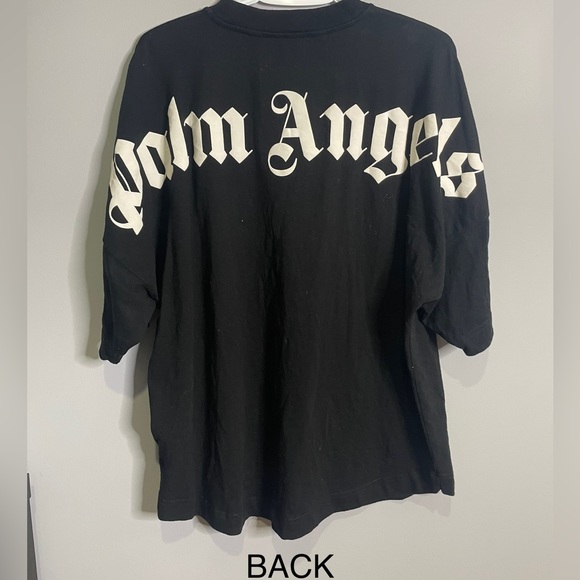 Palm Angels Black Oversized Shirt FIRM - Picture 3 of 6